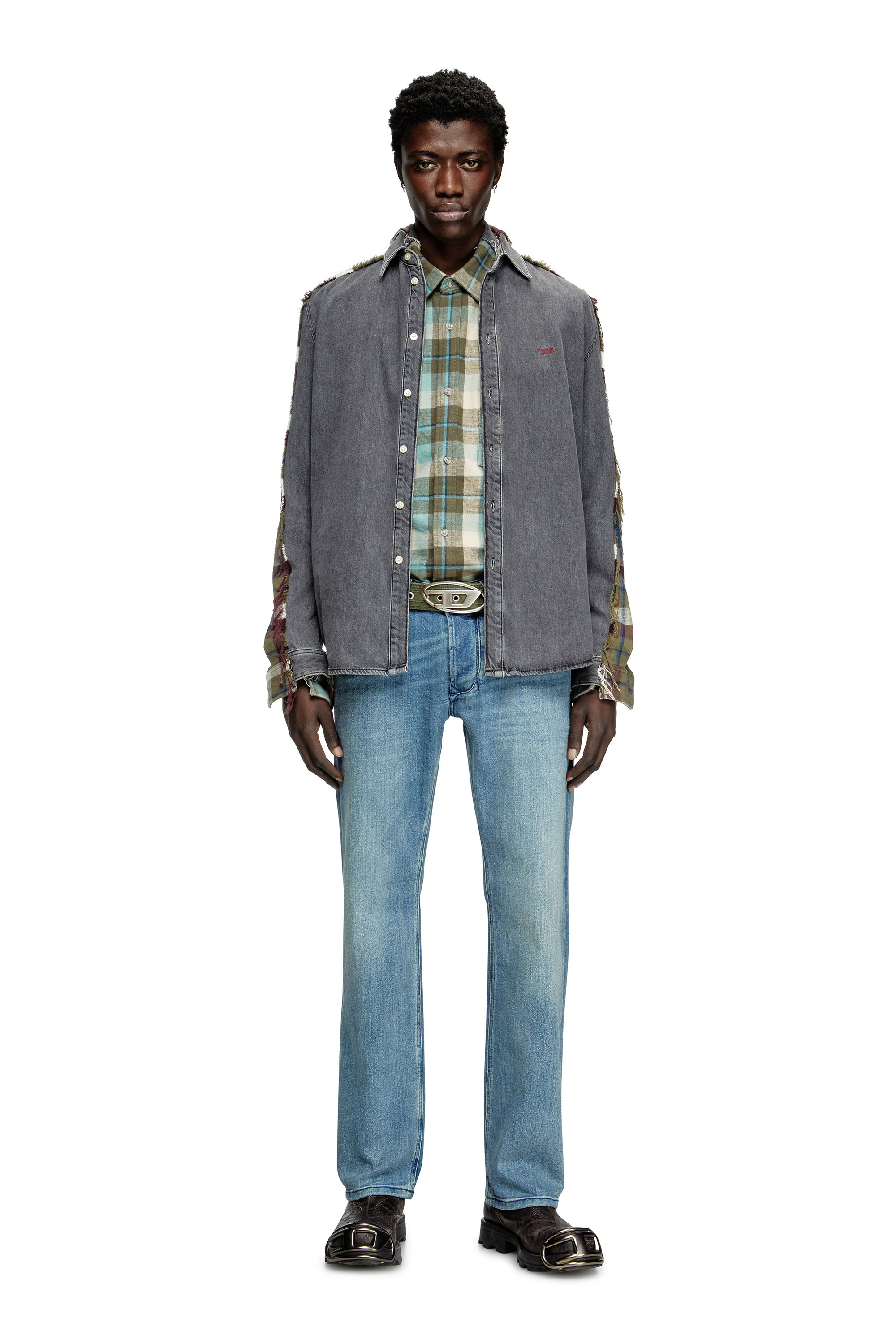 Diesel - Male's Regular Jeans 1985 Larkee 0BMBW, Medium Blue - 3