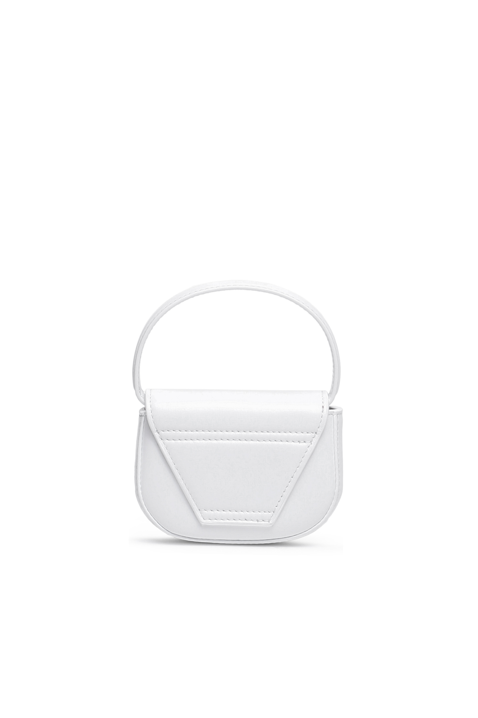 Diesel - 1DR XS, Female's 1DR XS-Iconic mini bag with D logo plaque in White - 3