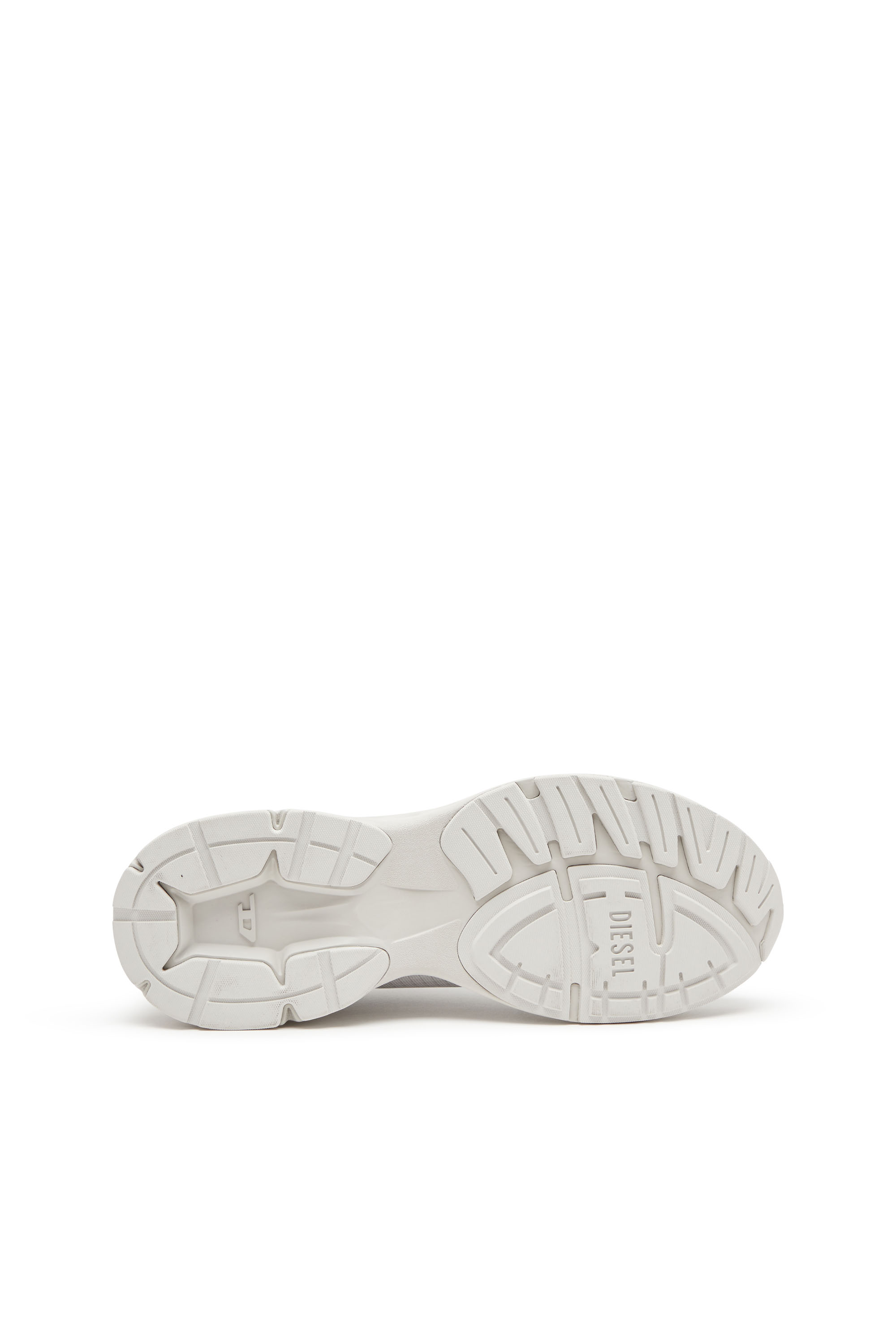 Diesel - D-AIRSPEED LOW W, Female's D-Airspeed Low-Striped sneakers in coated ripstop in White/Grey - 4