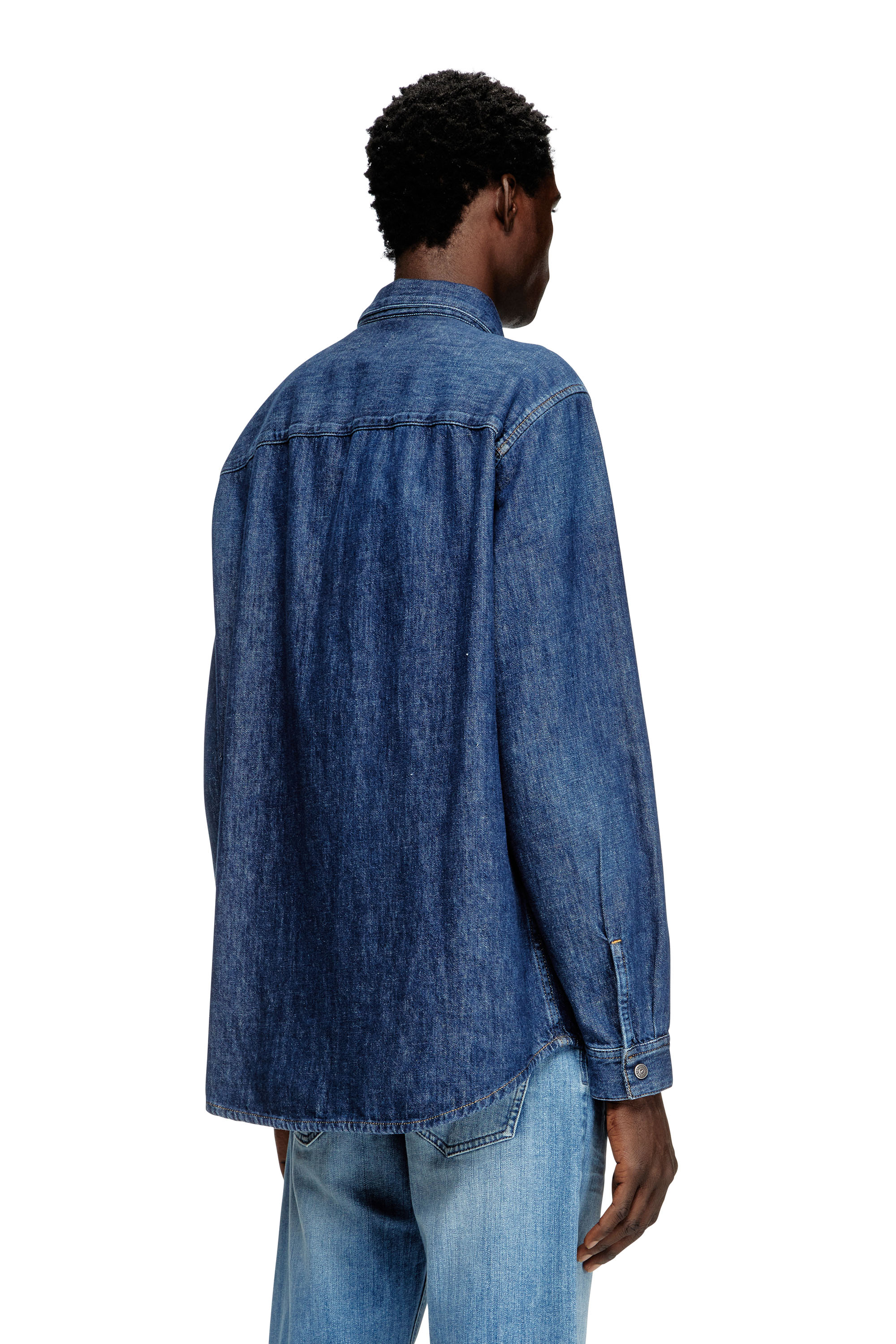 Diesel - D-SIMPLY, Chemise en denim Homme in Bleu - 2